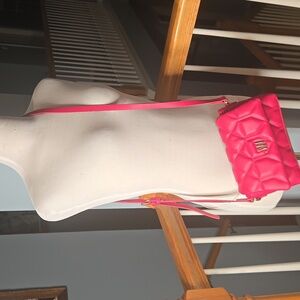 Jason WU Pink Quilted Crossbody Bag